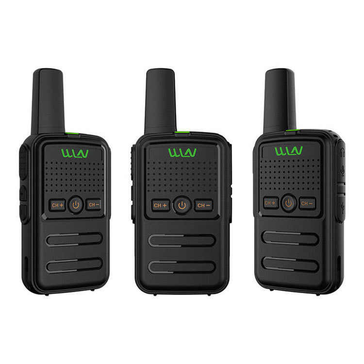 WLN KD-C56B FCC 인증 2W UHF 미니 사이즈 휴대용 쌍방향 라디오 워키 토키