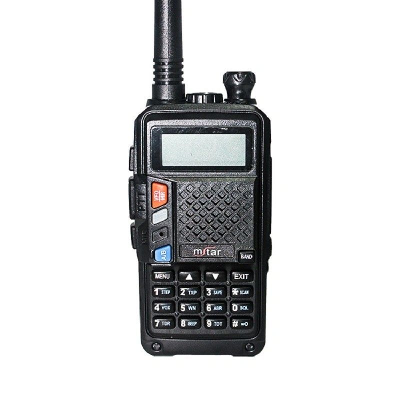 휴대용 Mstar M-3dmr 프로 라디오용 듀얼 주파수 듀얼 가드 FM 워키 토키