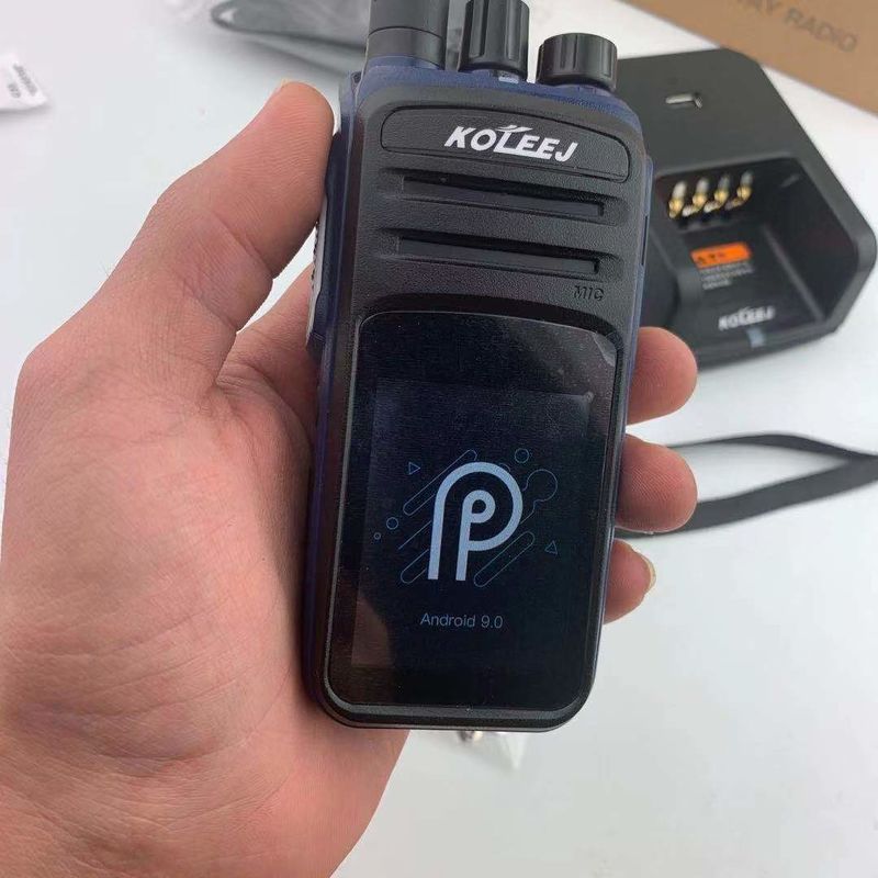1800mAh 배터리 용량 워키 토키 안드로이드 9.0 N58 장거리 4G와 GPS