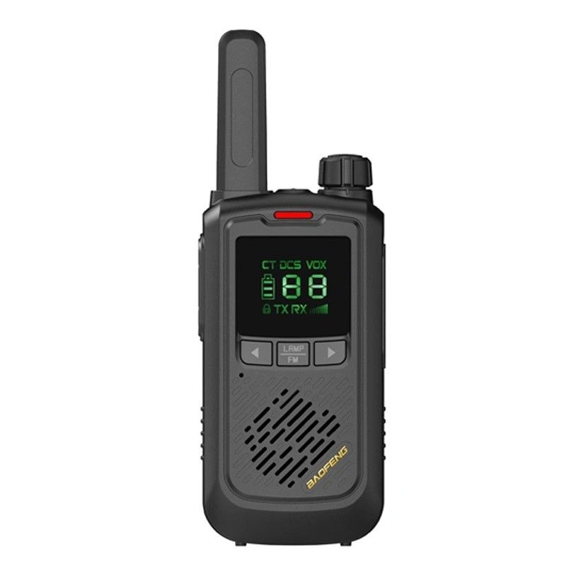 바오펜 T17 워키 토키 타임 아웃 타이머와 벡스 기능 58x28.5x172mm 5w 출력 전력
