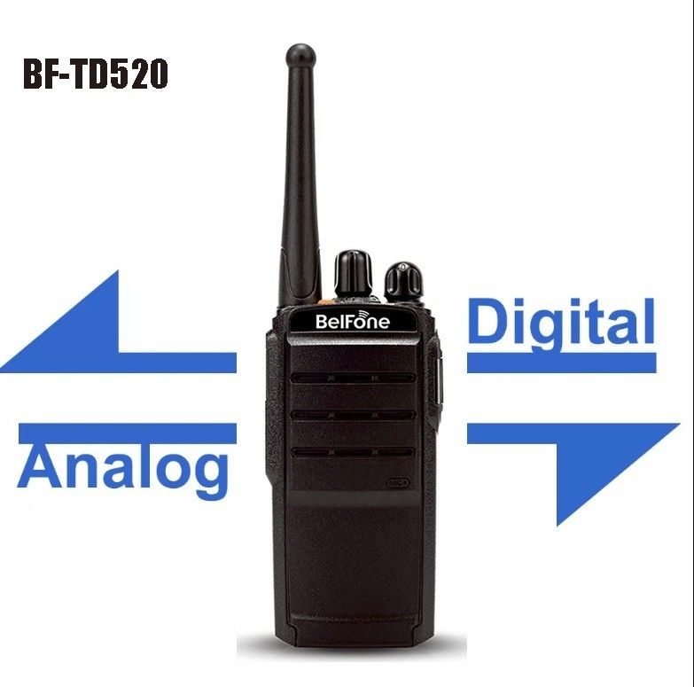 7.4V 디지털 UHF VHF Dmr 휴대용 라디오 무선 장거리 워키 토키