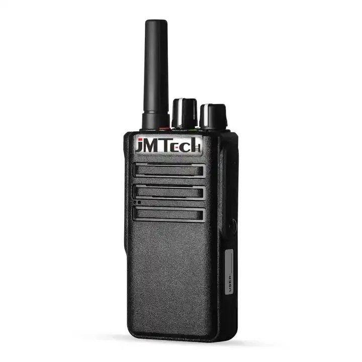 400~480MHz 주파수 범위 Jmtech T168 와이파이 GPS 및 장거리 4G 워키-토키