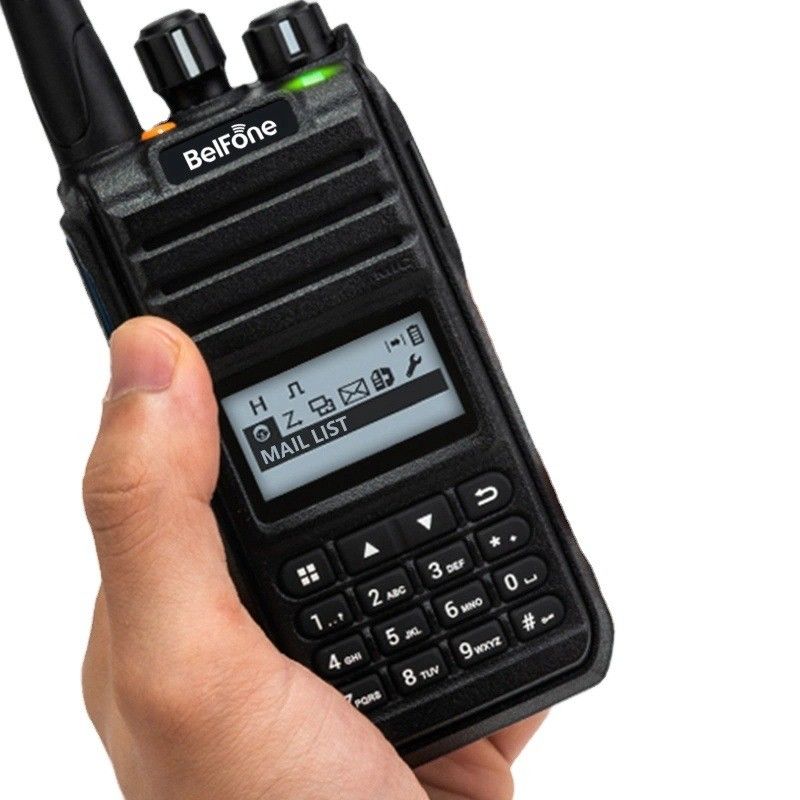 블랙 벨폰 Bf-Td515 VHF UHF 라디오 장거리 5W 휴대용 무선 2 차원 상업용