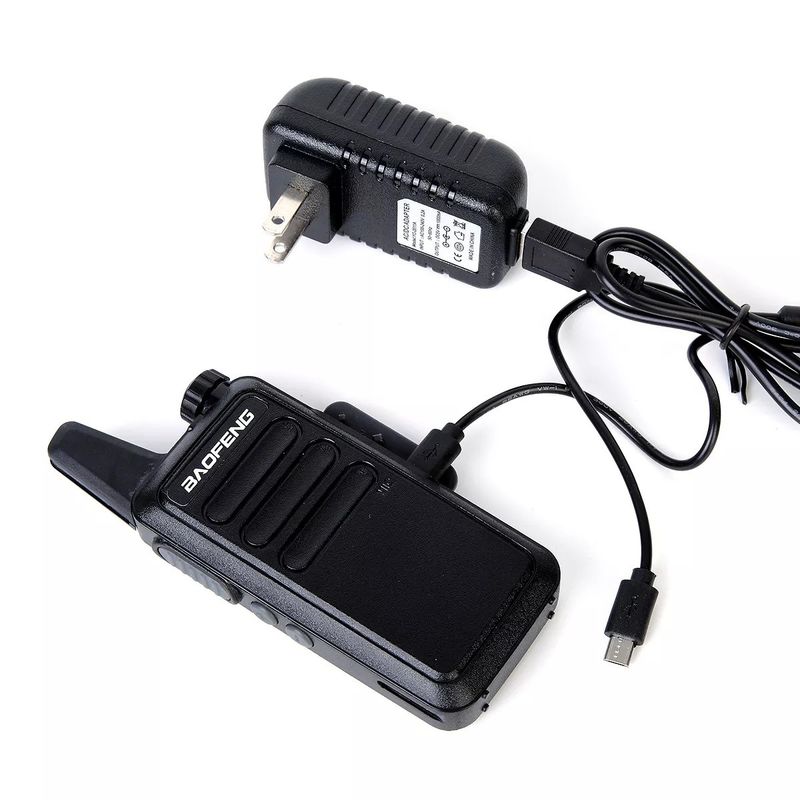 3.7V 어린이 라디오 미니 워키-탈키 VHF UHF 휴대용 쌍방향 라디오 바오펜 Bf-T7