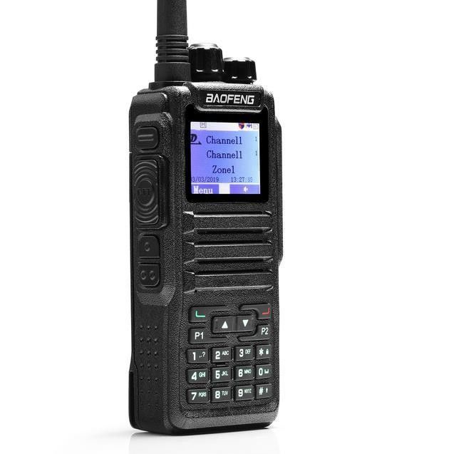 바오펜 DM-1701 5W 듀얼 밴드 DMR 라디오 Vhf 모바일 라디오 128CH 저장 채널