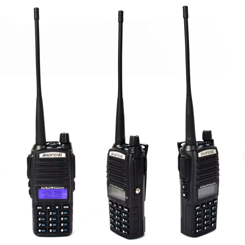265g BAOFENG UV-82 듀얼 밴드 듀얼 디스플레이 듀얼 대기 워크 타키 전문용