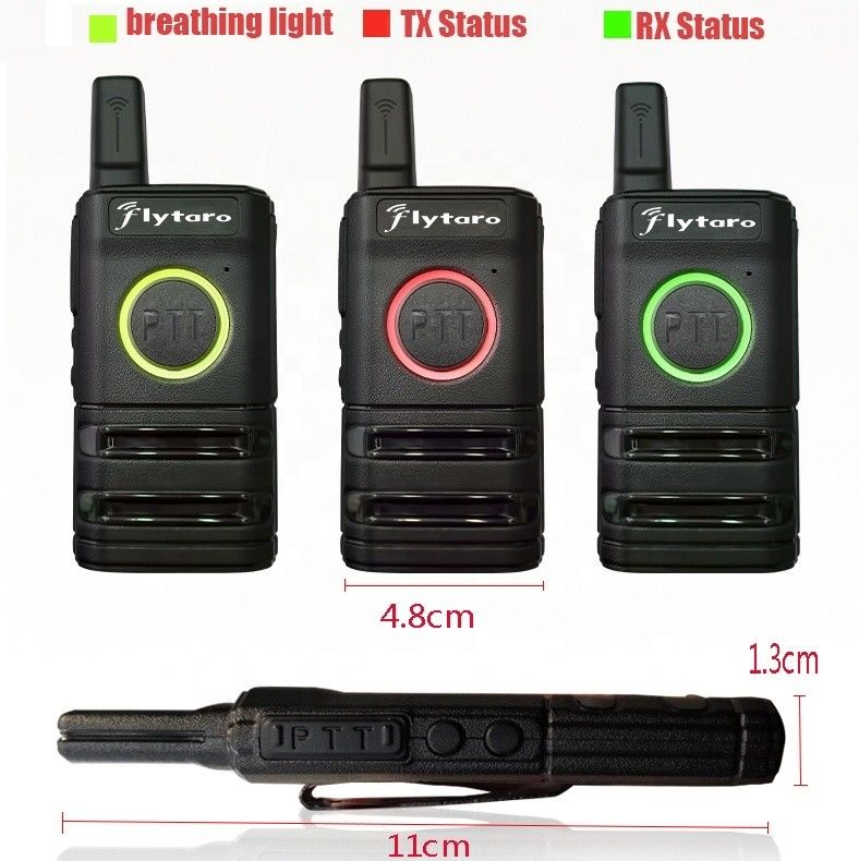 GMRS 워키 토키 MINI 휴대용 무선 통신 UHF 400-480MHz VHF 110*48*13mm