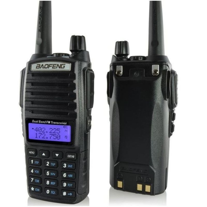 220g 블랙 UV82 8W BAOFENG 듀얼 밴드 2 웨이 워키 토키 UV-82 및 최고 판매 라디오